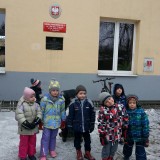 Wizyta przedszkolaków w szkole, luty 2015