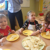 Spotkania z Dziadkami, przemili goście w naszym przedszkolu, styczeń 2017