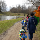 Spacer z marzanną po parku skawińskim, powitanie wiosny