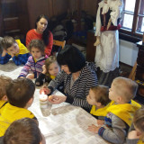 Warsztaty wielkanocne w Wygiełzowie, marzec 2018