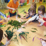 Warsztaty robienia palm wielkanocnych